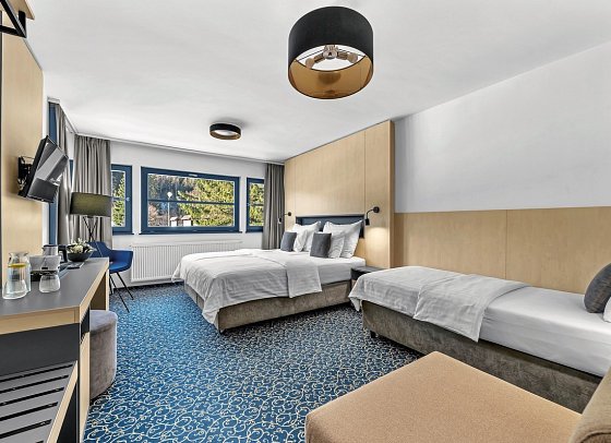 Resort Spindl Hotel & Aquapark - Wohnbeispiel Doppelzimmer Superior (Zimmercodierungen DS1 & DS2)
