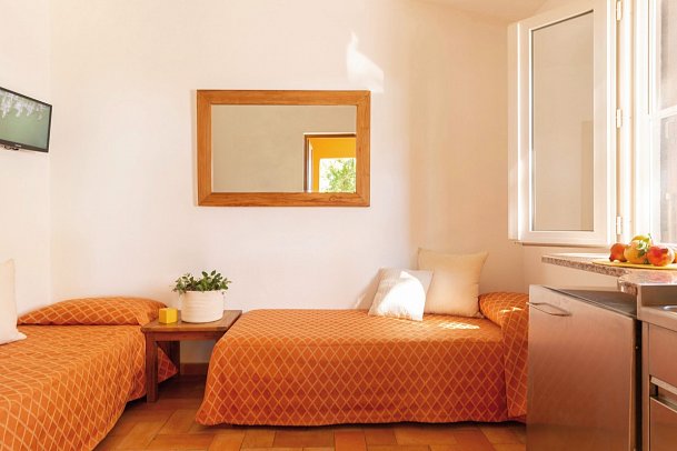 Argentario Camping Village - Wohnbeispiel Superior Giannutri (Zimmercodierung CS1)