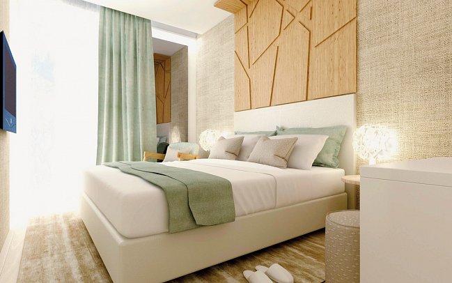 The Sense Experience Resort - Wohnbeispiel Doppelzimmer Komfort (Zimmercodierung DF1)