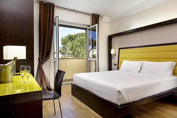 Park Hotel Marinetta - Wohnbeispiel Doppelzimmer Komfort Balkon (Zimmercodierung DF1)