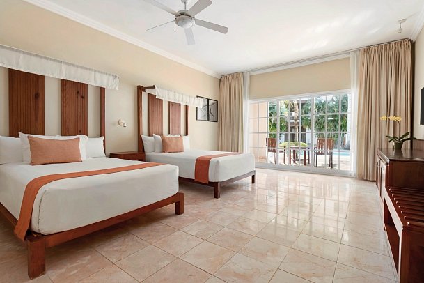 Sunscape Coco Punta Cana - Wohnbeispiel Sun Club Junior Suite Pool Access (Zimmercodierungen ULP & J1P)