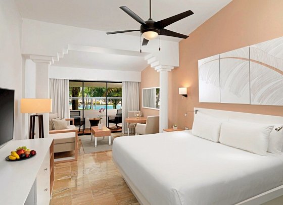 Meliá Punta Cana Beach - Wohnbeispiel Premium Beachside Room (Zimmercodierung DMC)