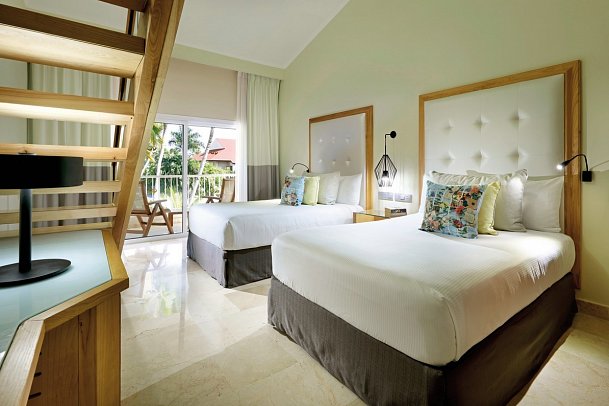 Grand Palladium Palace Resort Spa & Casino - Wohnbeispiel Loft Suite Garden View (Zimmercodierung WBG)