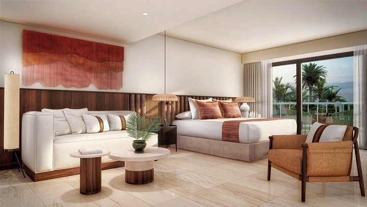 Grand Palladium Select Bávaro - Wohnbeispiel Junior Suite Garden View (Zimmercodierung JBG)