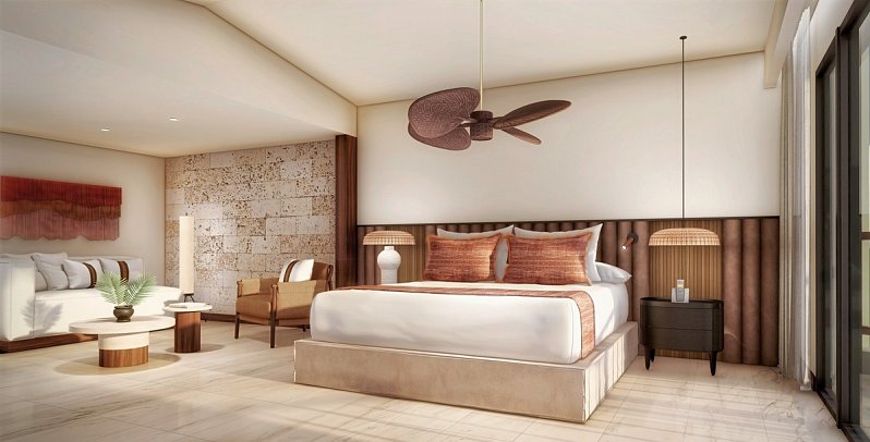 Grand Palladium Select Bávaro - Wohnbeispiel Superior Junior Suite (Zimmercodierungen JSG & JS1)