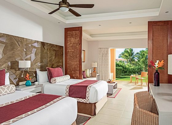 Dreams Royal Beach Punta Cana - Wohnbeispiel Deluxe Tropical View (Zimmercodierung UDG)