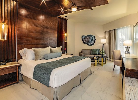 Secrets Royal Beach Punta Cana - Wohnbeispiel Junior Suite Tropical View (Zimmercodierung JBG)