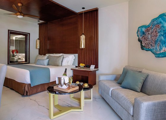 Secrets Royal Beach Punta Cana - Wohnbeispiel Junior Suite Private Pool (Zimmercodierung J1P)