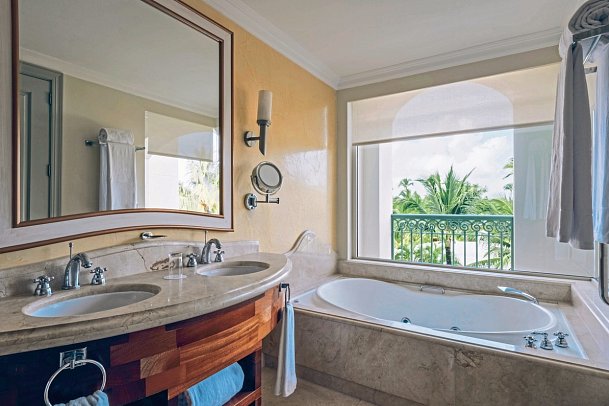 JOIA Bávaro by Iberostar - Beispiel Bad Suite (Zimmercodierungen JB1, JP1, WB1, WBI, WBM, WBO, WBQ & WS1)