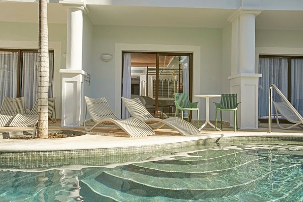 Bahia Principe Luxury Esmeralda - Außenansicht Juniorsuite Deluxe Swim Up (Zimmercodierung JDP)