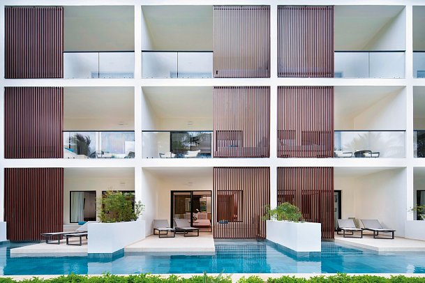 Live Aqua Beach Resort Punta Cana - Außenansicht Premium Swim up (Zimmercodierung UMQ)