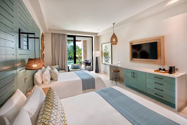 Lopesan Costa Bávaro Resort, Spa & Casino - Wohnbeispiel Juniorsuite Swim Up (Zimmercodierung JBQ)