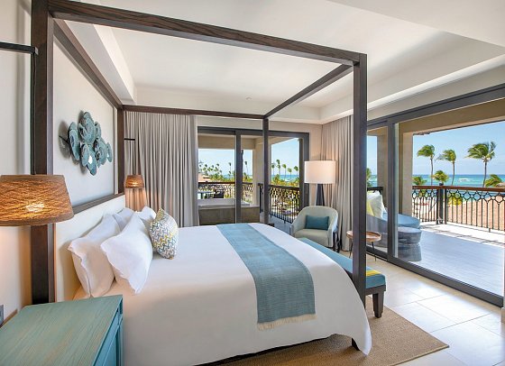 Lopesan Costa Bávaro Resort, Spa & Casino - Wohnbeispiel Unique Juniorsuite Ocean View (Zimmercodierung JLM)