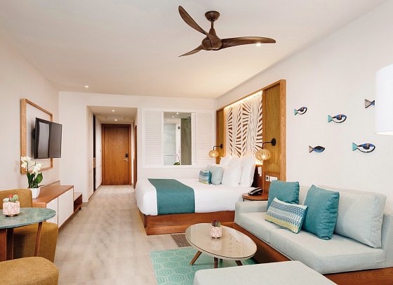 Dreams Macao Beach Punta Cana - Wohnbeispiel Juniorsuite Tropical View (Zimmercodierung JBG)