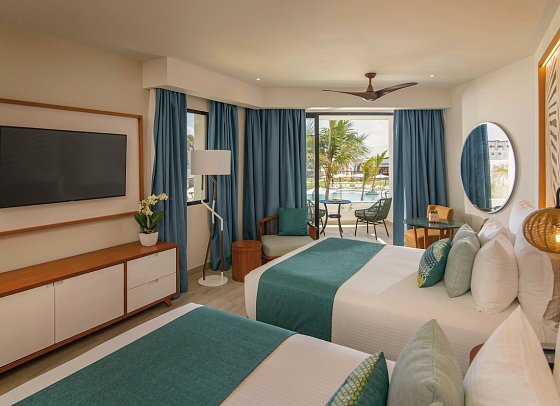 Dreams Macao Beach Punta Cana - Wohnbeispiel Junior Suite Pool View (Zimmercodierung JBP)