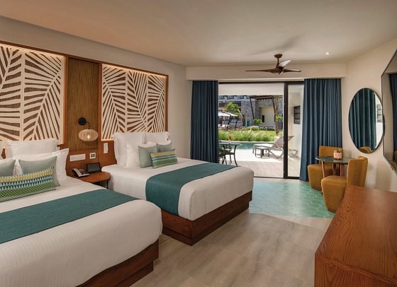Dreams Macao Beach Punta Cana - Wohnbeispiel Preferred Club JS Swim out (Zimmercodierung JBQ)