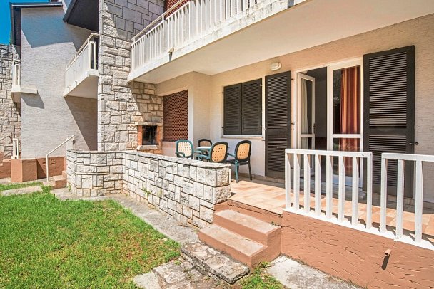 Apartments Polynesia Plava Laguna - Wohnbeispiel App.1 Schlafzimmer bis 5 Personen (Zimmercodierung AB3)