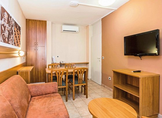 Apartments Stella Plava Laguna - Wohnbeispiel Appartement 1 Schlafzimmer Premium (Zimmercodierung AM1)