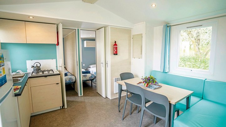 Camping Bijela Uvala (by Happy Camp) - Wohnbeispiel Mobilheim Happy Premium (Zimmercodierung CB1)