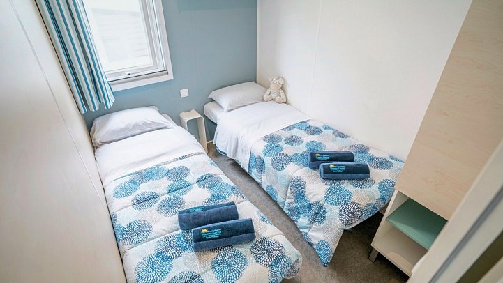 Camping Bijela Uvala (by Happy Camp) - Wohnbeispiel Mobilheim Happy Premium (Zimmercodierung CB1)