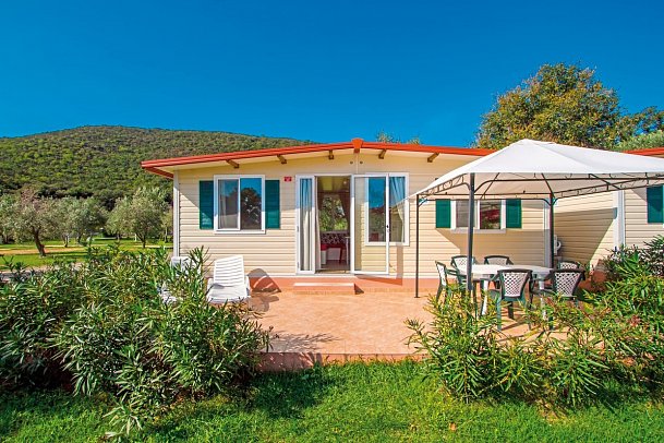 Camping Oliva - Wohnbeispiel Mobiheim Comfort (Zimmercodierung CF1)