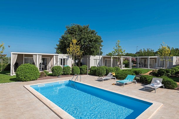 Camping Park Umag - Wohnbeispiel Mobilheim Premium Plus (Zimmercodierung CM1)