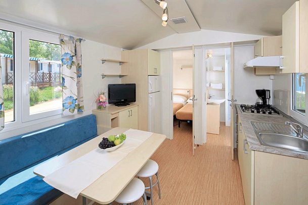 Camping Park Umag - Wohnbeispiel Mobilheim Classic (Zimmercodierung CG1)