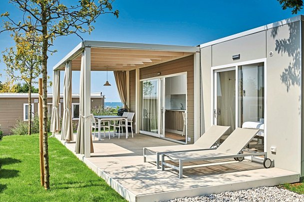 Camping Park Umag - Wohnbeispiel Mobilheim Premium Plus (Zimmercodierung CM1)