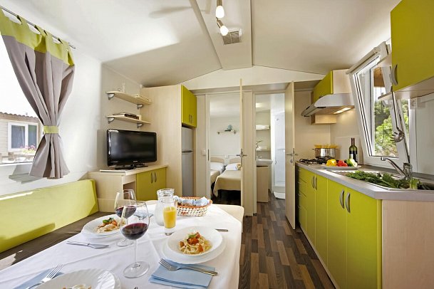 Aminess Planet Camping Sirena - Mobilheim Classic Holiday Home (Zimmercodierung CB1)