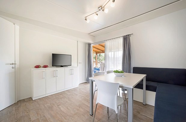 Camping Polari - Wohnbeispiel Mobilheim Standard (Zimmercodierung CG1)