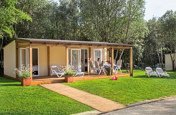 Camping Polari - Wohnbeispiel Mobilheim Standard (Zimmercodierung CG1)