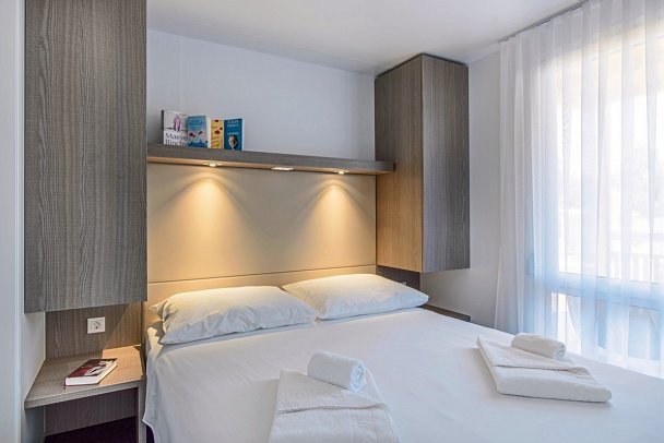 Camping Polari - Wohnbeispiel Mobilheim Premium Family (Zimmercodierung CM2)