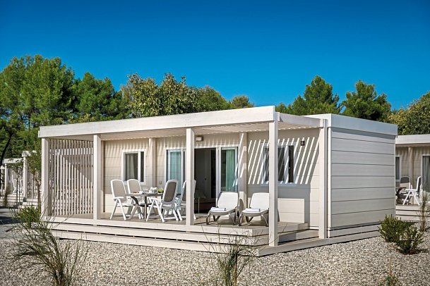 Camping Valkanela - Wohnbeispiel Mobilheim Standard (Zimmercodierung CG1)