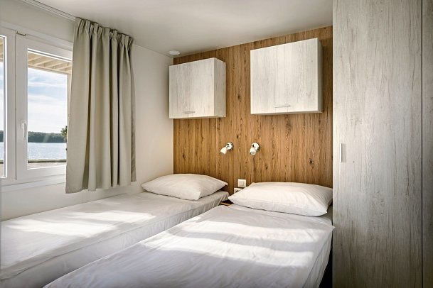 Camping Valkanela - Wohnbeispiel Mobilheim Standard (Zimmercodierung CG1)