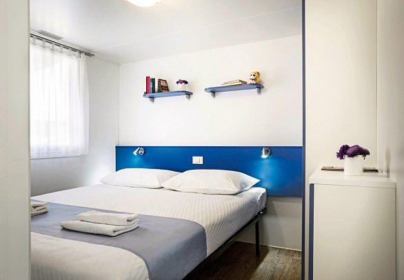 Camping Valkanela - Wohnbeispiel Mobilheim Premium (Zimmercodierung CM1)