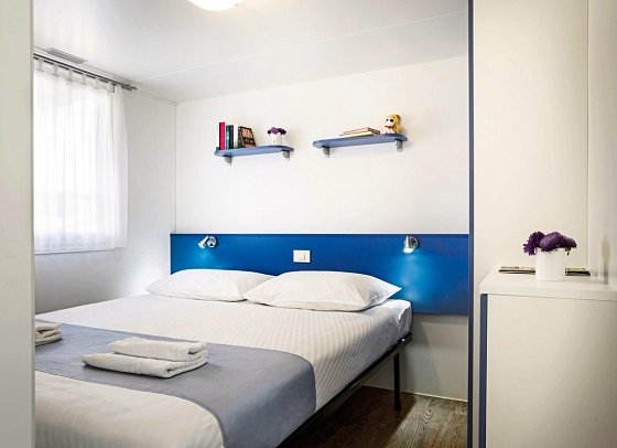 Camping Valkanela - Wohnbeispiel Mobilheim Standard (Zimmercodierung CG1)