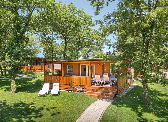 Camping Valkanela - Wohnbeispiel Mobilheim Family (Zimmercodierung CB3)