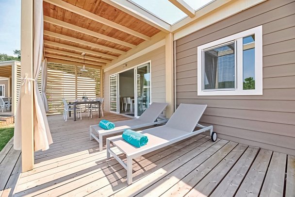 Camping Stella Maris - Wohnbeispiel Mobilheim Superior (Zimmercodierung CS1)