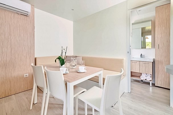 Camping Stella Maris - Wohnbeispiel Mobilheim Superior (Zimmercodierung CS1)