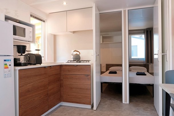 Lanterna Premium Camping Resort (by Happy Camp) - Wohnbeispiel Mobilheim Happy Premium Suite (Zimmercodierung CM3)