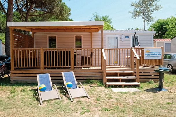 Lanterna Premium Camping Resort (by Happy Camp) - Wohnbeispiel Mobilheim Happy Premium Suite (Zimmercodierung CM3)