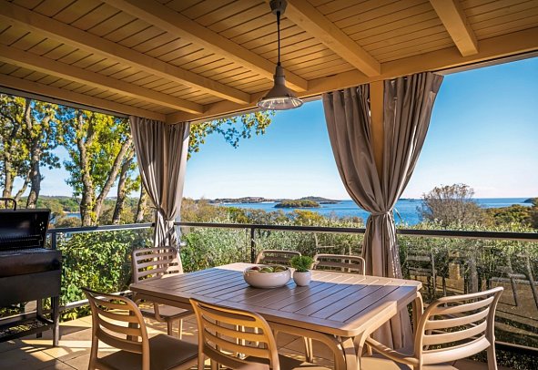 Valamar Camping Istra - Wohnbeispiel Bella Vista Home für 4+2 (Zimmercodierungen CM1, CM2 & CM3)