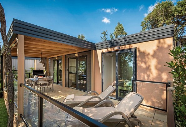 Valamar Camping Istra - Wohnbeispiel Bella Vista Home für 4+2 (Zimmercodierungen CM1, CM2 & CM3)