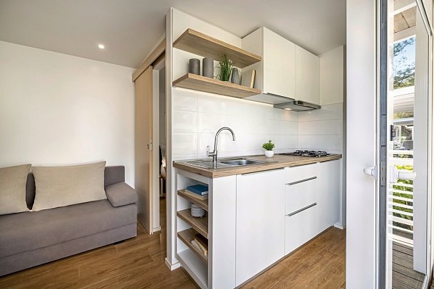 Maistra Camping Porto Sole Mobile Homes - Wohnbeispiel Mobilheim Standard (Zimmercodierung CB1)