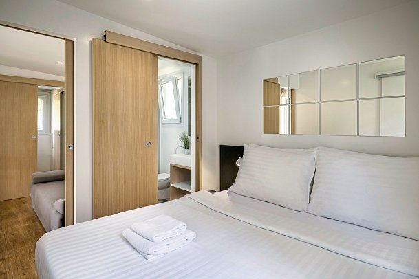 Maistra Camping Porto Sole Mobile Homes - Wohnbeispiel Mobilheim Standard (Zimmercodierung CB1)