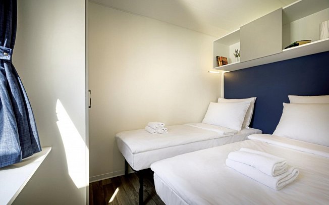 Maistra Camping Porto Sole Mobile Homes - Wohnbeispiel Mobilheim Superior (Zimmercodierung CB1)