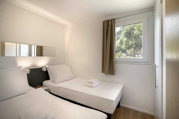 Maistra Camping Porto Sole Mobile Homes - Wohnbeispiel Mobilheim Standard (Zimmercodierung CB1)