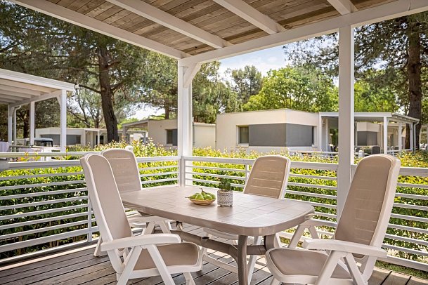 Maistra Camping Porto Sole Mobile Homes - Wohnbeispiel Mobilheim Standard (Zimmercodierung CB1)