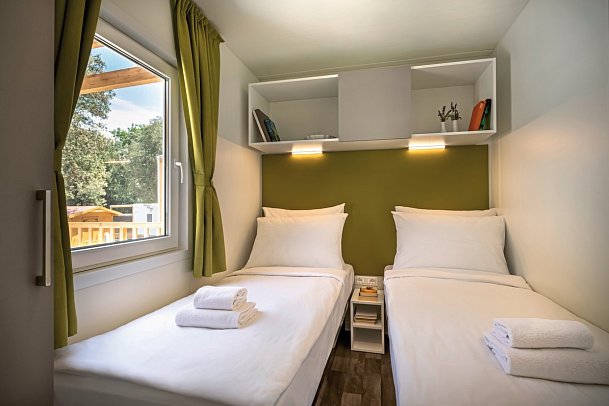 Maistra Camping Porto Sole Mobile Homes - Wohnbeispiel Mobilheim Superior Family (Zimmercodierung CB2)