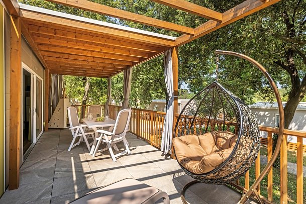 Maistra Camping Porto Sole Mobile Homes - Wohnbeispiel Mobilheim Superior Family (Zimmercodierung CB2)